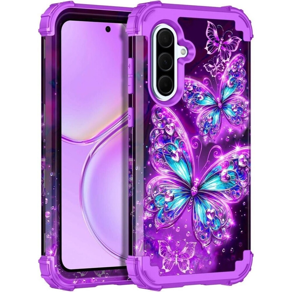 Casetego Compatible with Galaxy A36 5G/A56 5G Case,Glow in The Dark Three Layer